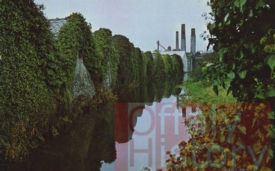 Distillery warehouses early 1970s on Tullamore river