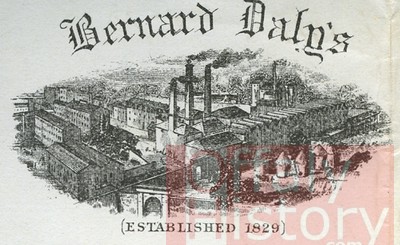 Tullamore distillery in the late 1800s