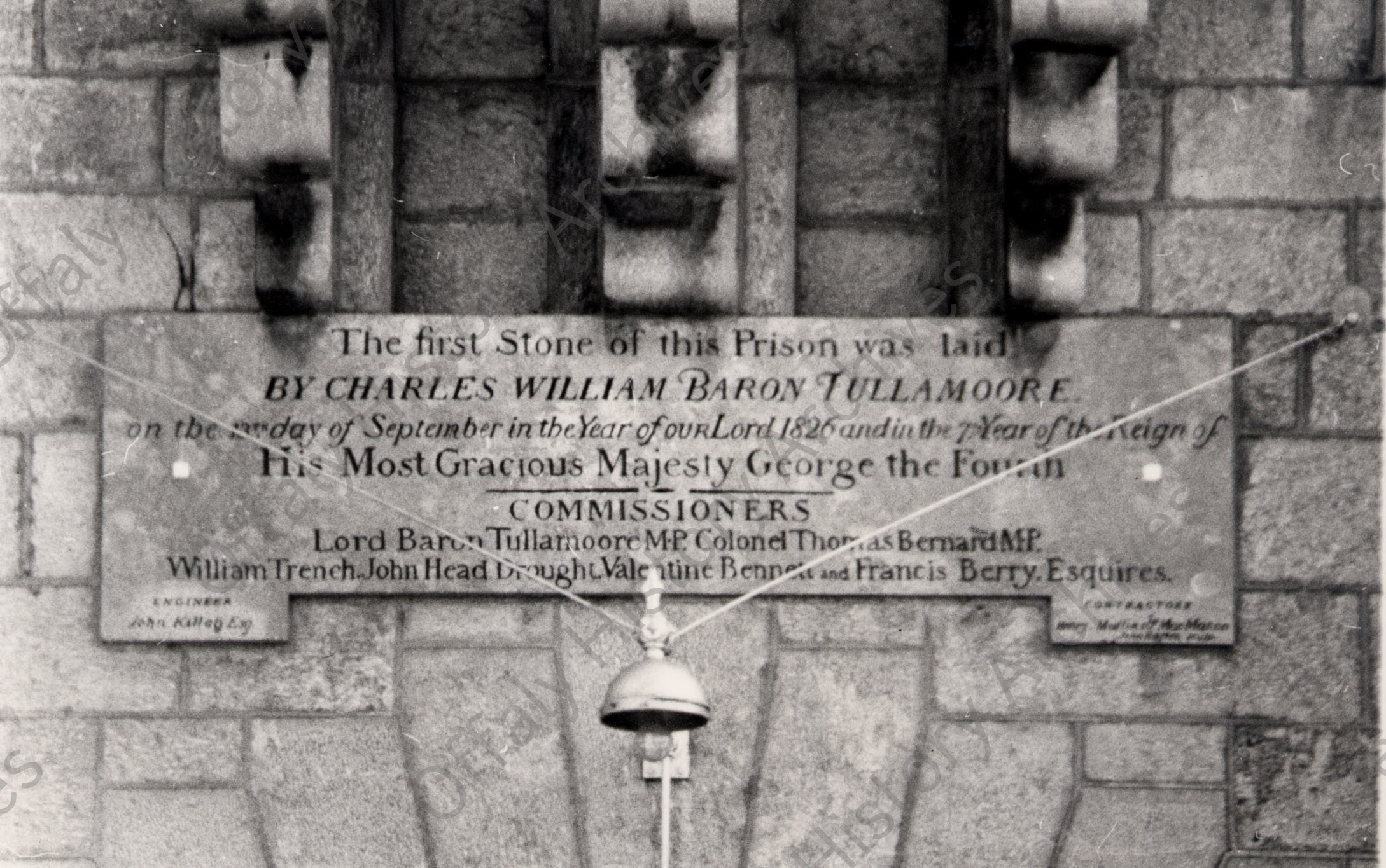 014 The Tullamore Prison Foundation Stone laid in 1826 (1)