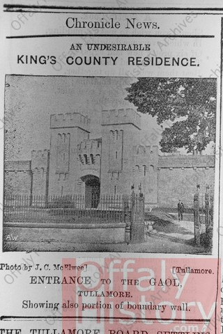 OH 52917 (1) KCC Entrance to the Gaol, Tullamore (1)