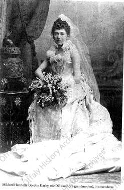 Mildred Darby Andrew Merry debutante c.1890