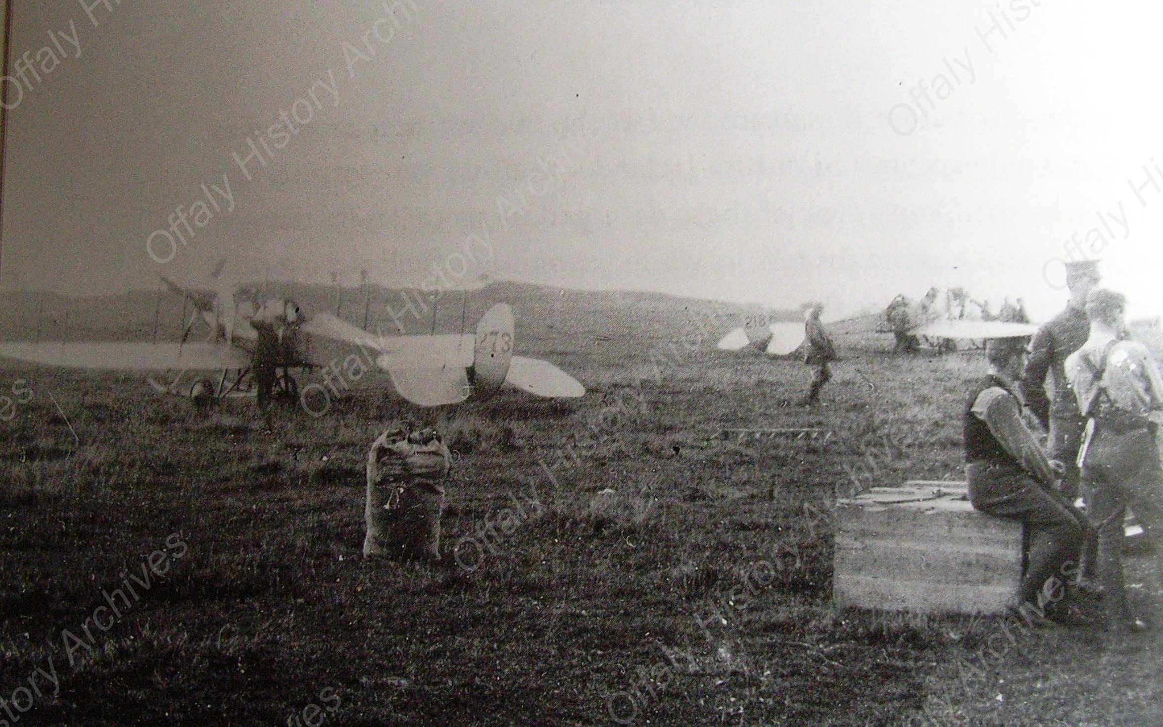 No 2 Squadron at Limerick in 1913.