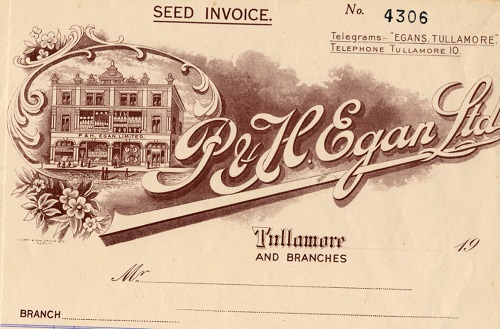 043950 PH Egan ltd Invoice