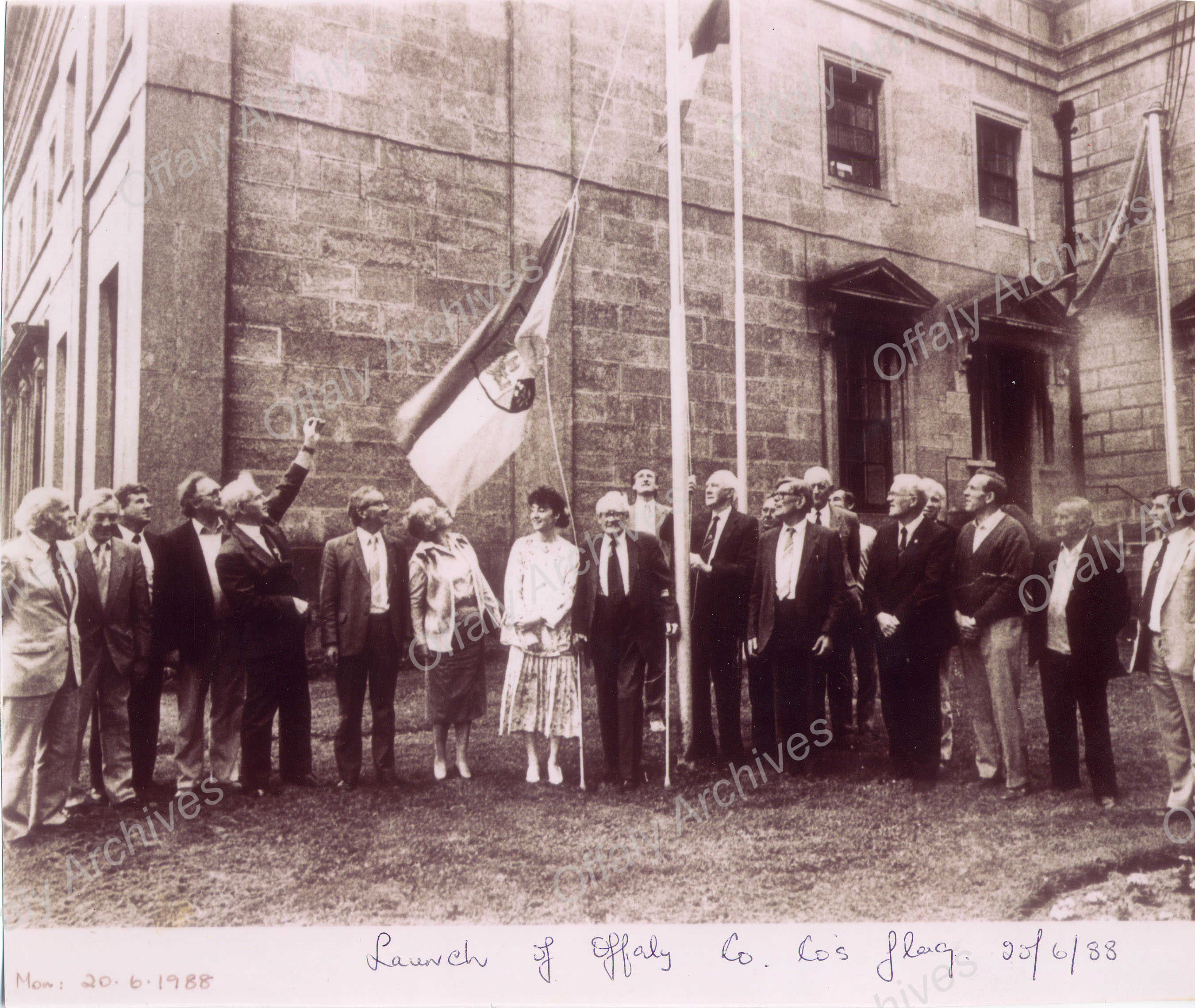 003 Launch of the Offaly Co. Council flag 20.06.88