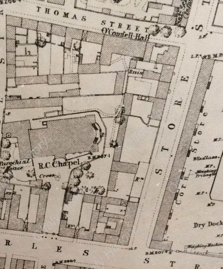 1880s map of part of Tullamore - Copy