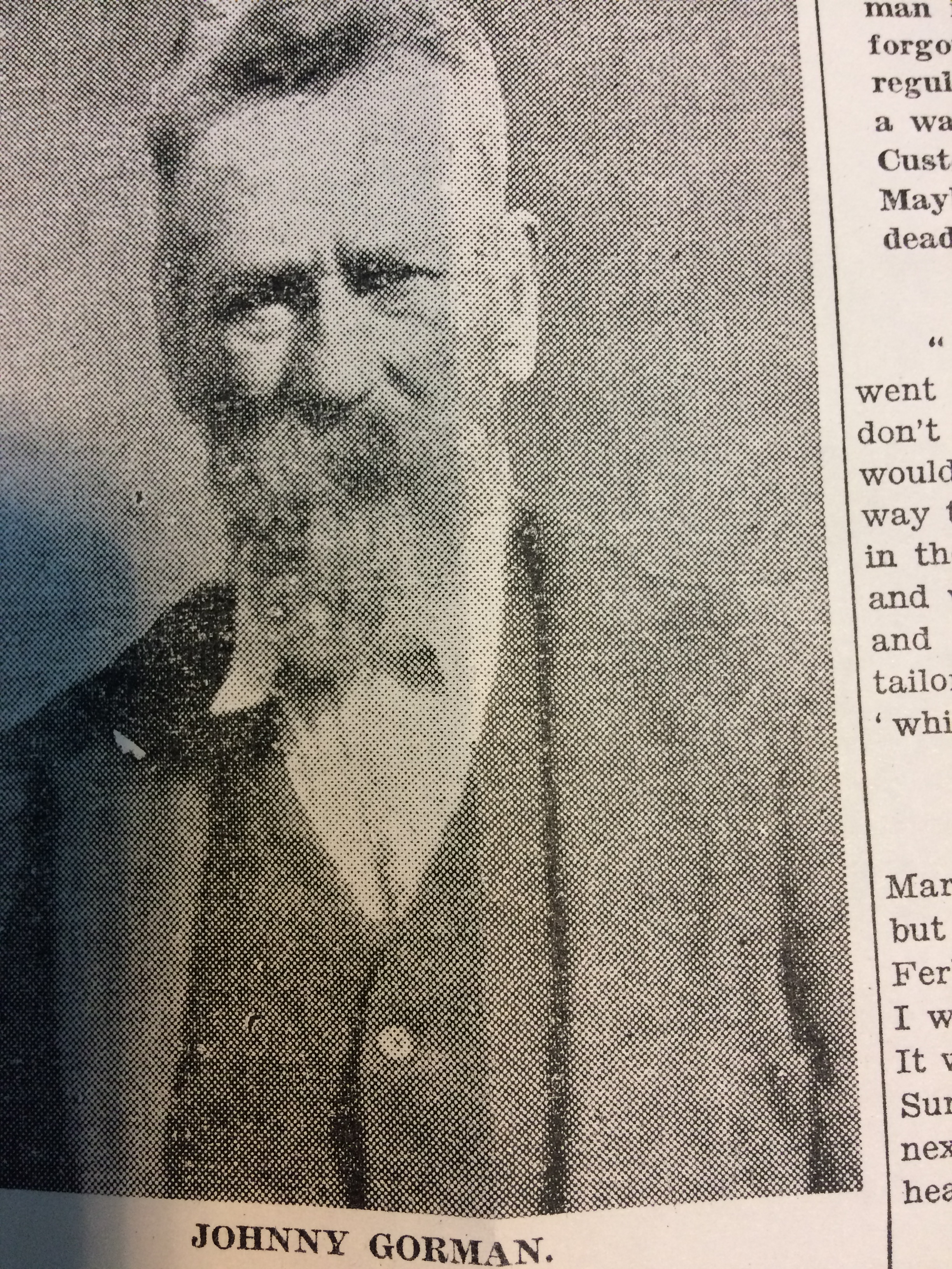 19341201 Johnny Gorman Irish Press
