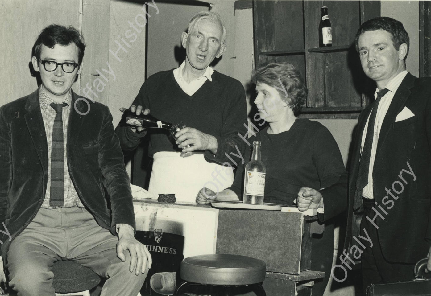 068143 Tullamore musical society- Hugh Carr, Mick Shelly, Bennie Bracken and Tom Horkan