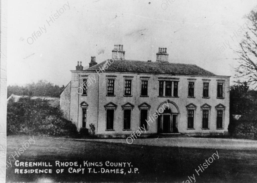 002047 Dames House in Greenhill ,Rhode, Co Offaly