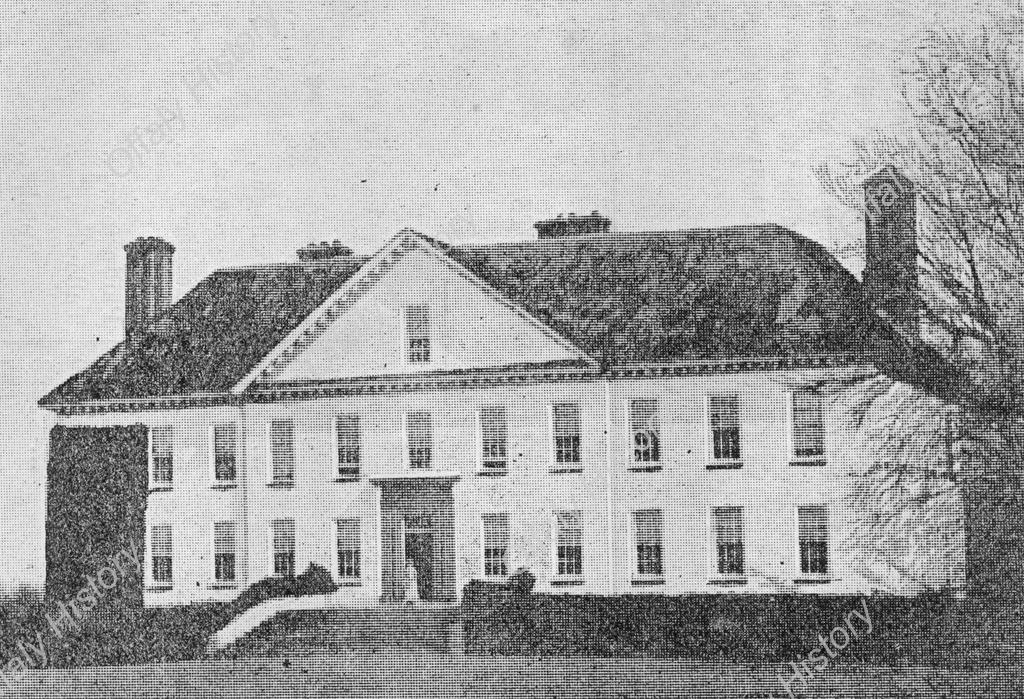 025884 Ballyburly house-burned in 1888