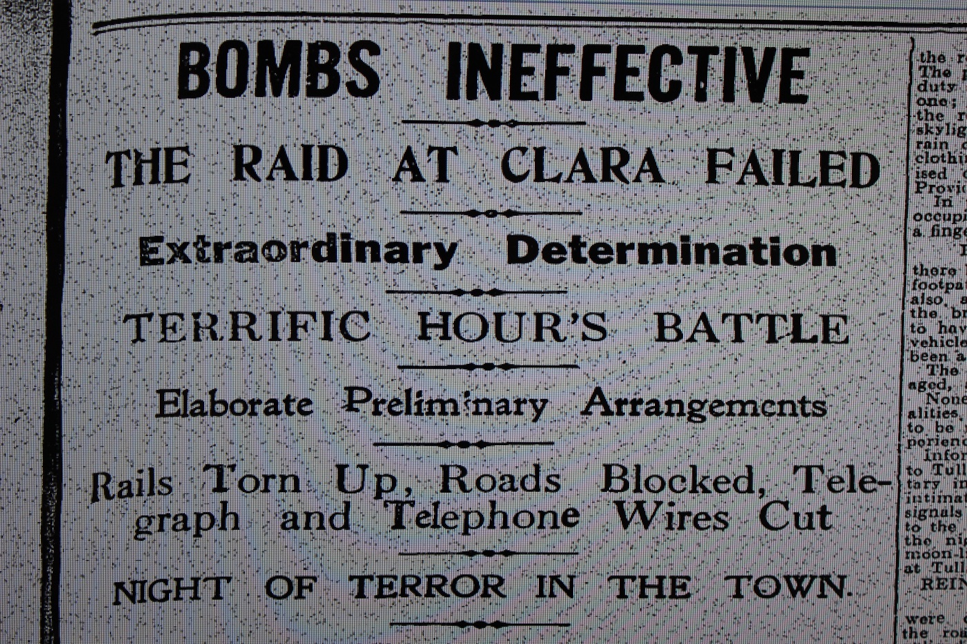 1 19200605 TKI Clara barracks war of indep