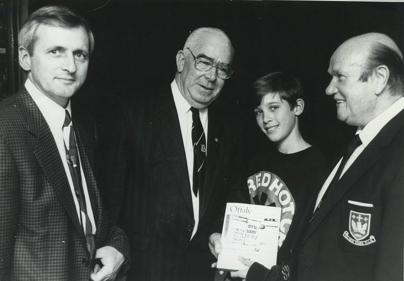 1993 Offaly Pictorial Book Launch -- Paddy Fenning, John Dowling, Barry Fenning and Noel McGee