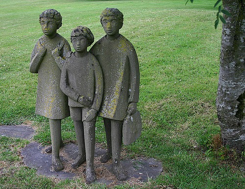 Tyrrellspass memorial Imogen Stuart 1970