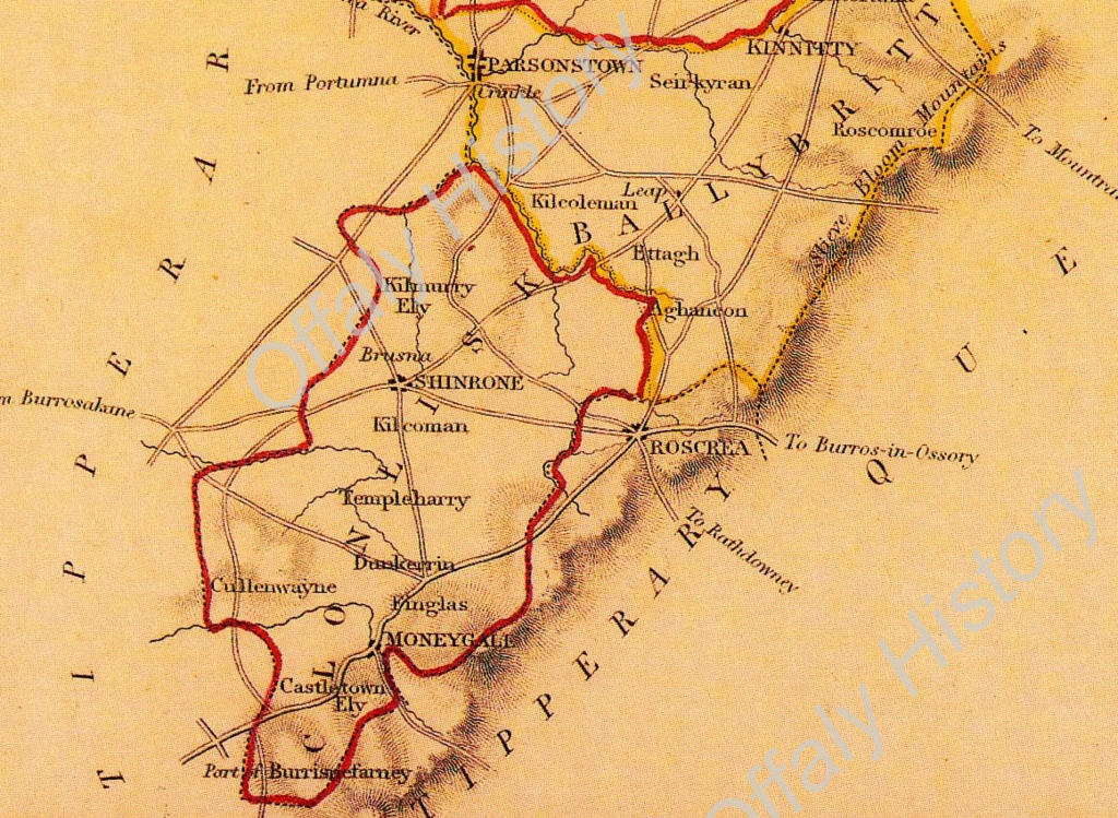 0.3 prelims A map of King's County and its baronies in 1837 - Copy