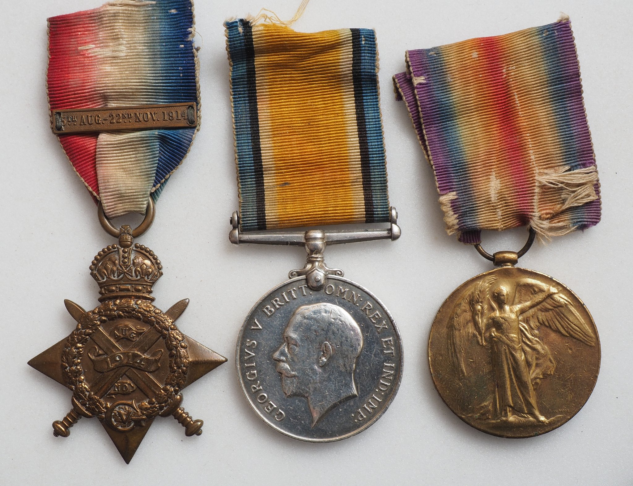 Sergeant Cannon's 1914 Star, British War Medal and Victory Medal.jfif