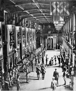 Surrender of Colours to King George V, Image National Army Museum