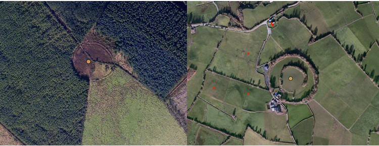 Ballymacmurragh and Aghancon Hillforts